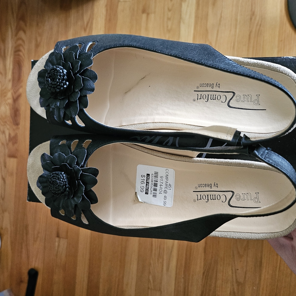 Black Espadrilles with Classic Design